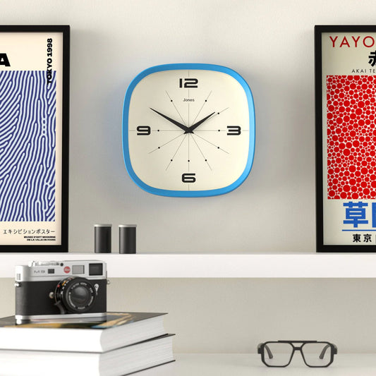 Jones Pulsar Retro Wall Clock